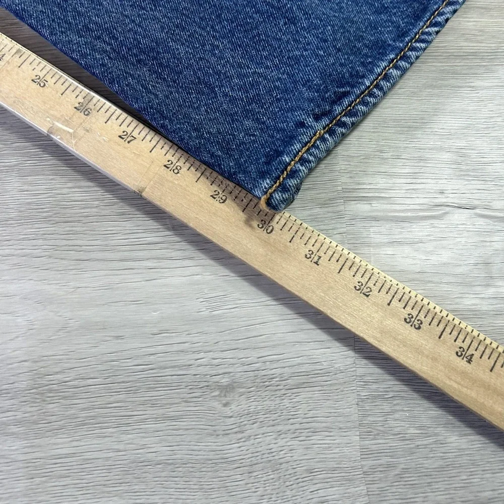 Levis 501 Jeans Mens 40x30‎ Blue Button Fly Straight Leg 100% Cotton Denim